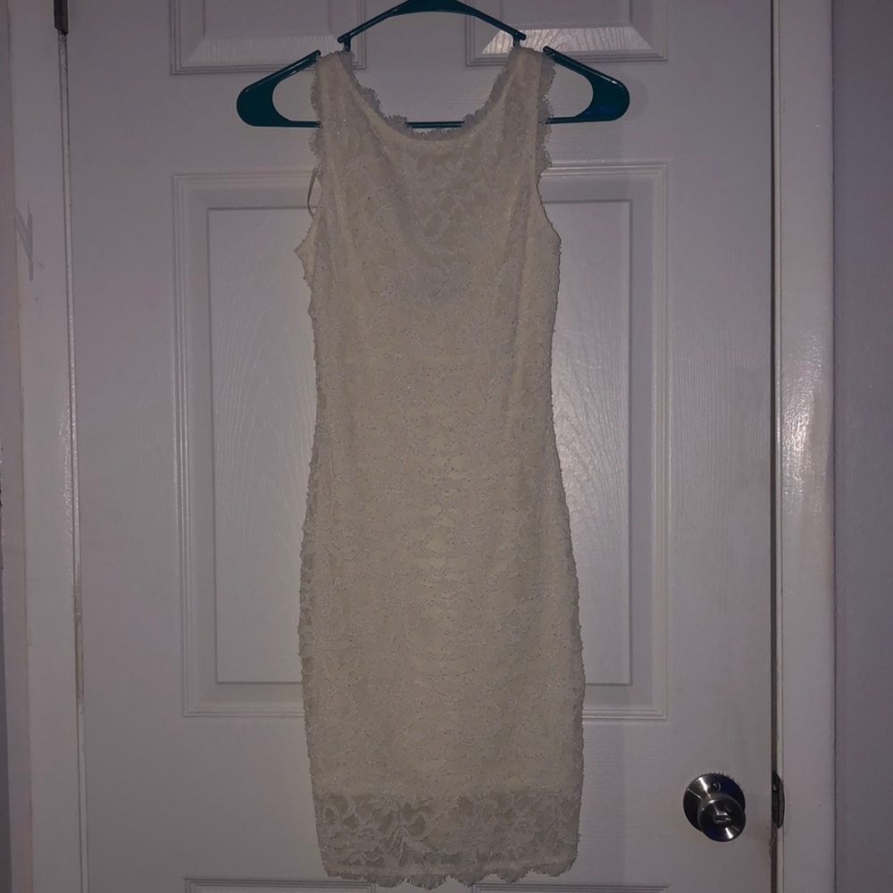 Mini White dress